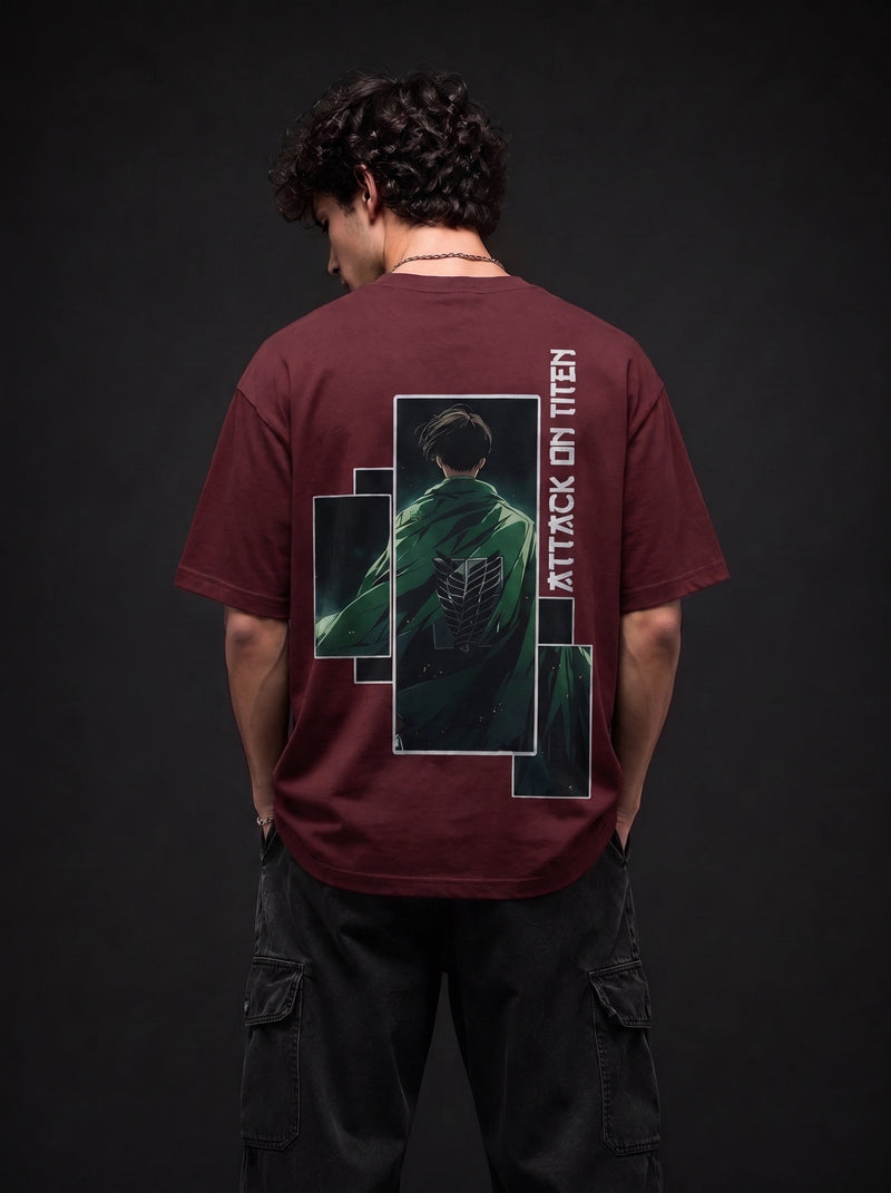 Attack on Titan / Survey Cloak – Oversized Tee