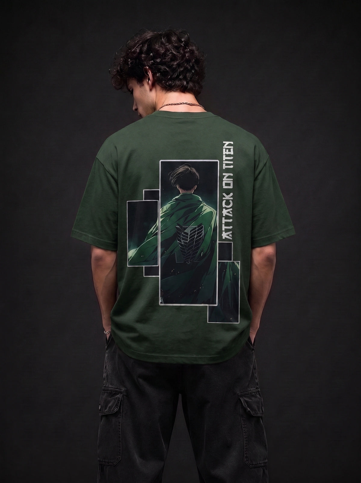 Attack on Titan / Survey Cloak – Oversized Tee