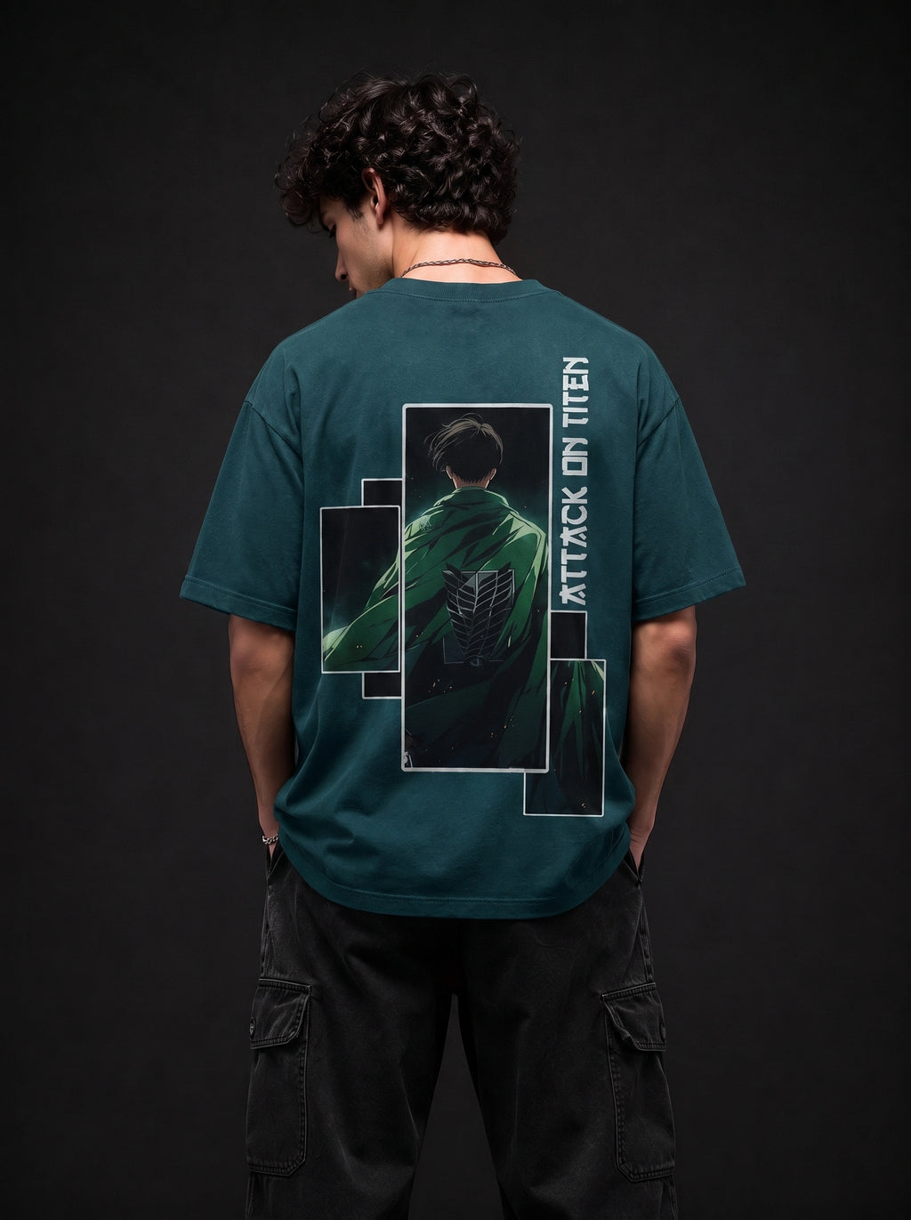 Attack on Titan / Survey Cloak – Oversized Tee