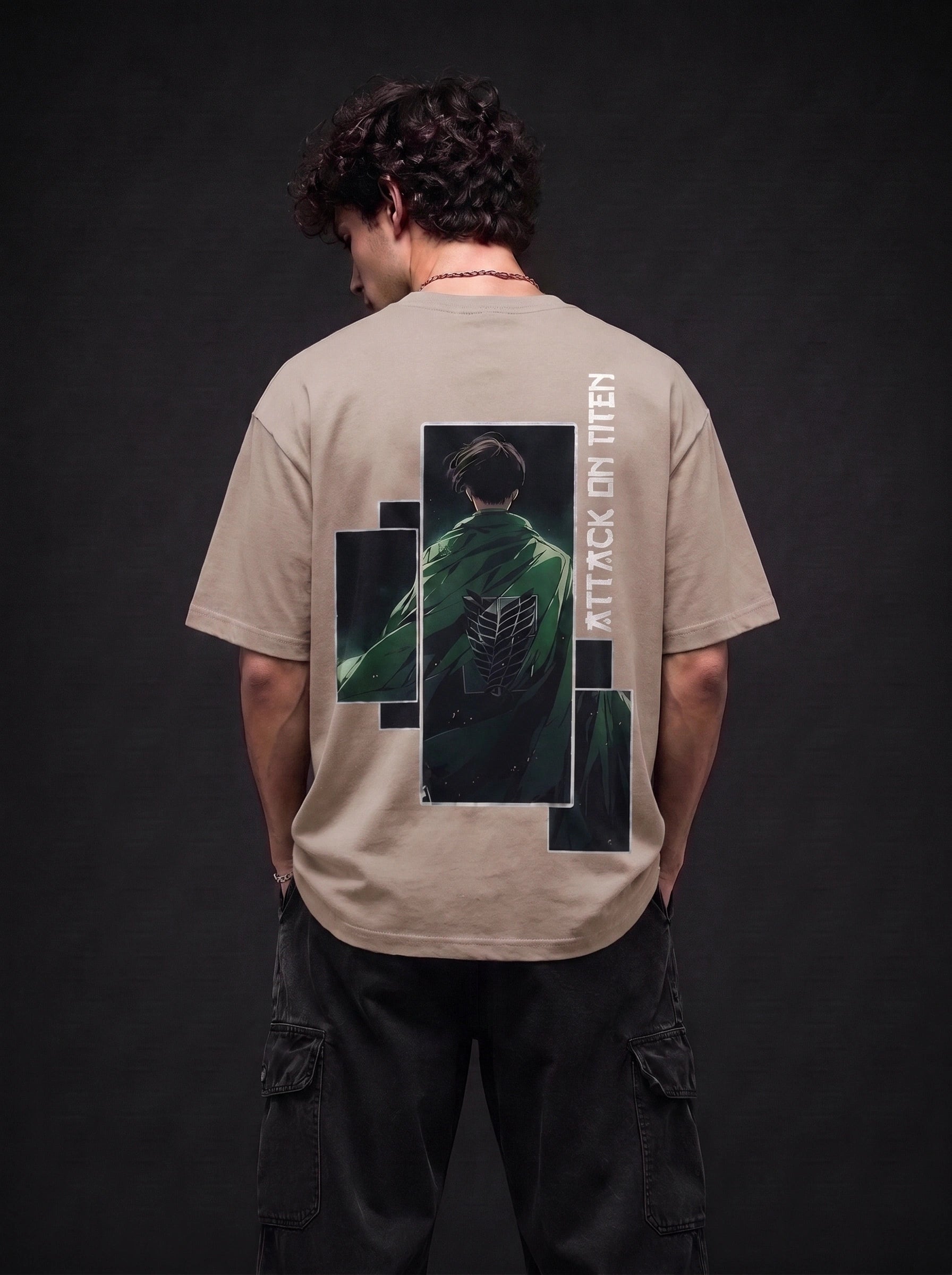 Attack on Titan / Survey Cloak – Oversized Tee