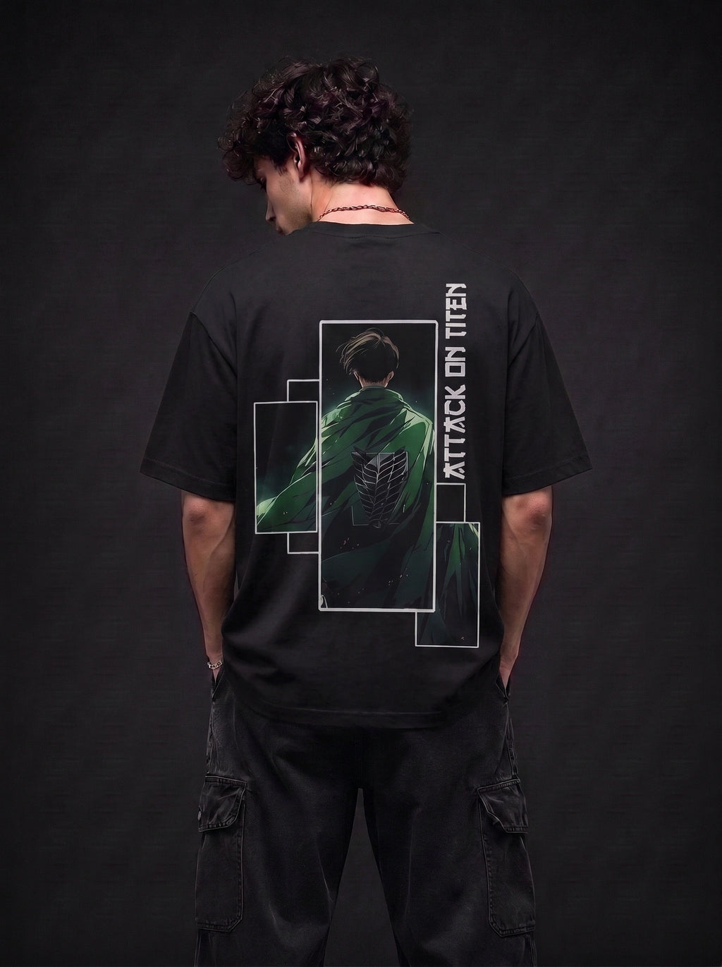 Attack on Titan / Survey Cloak – Oversized Tee