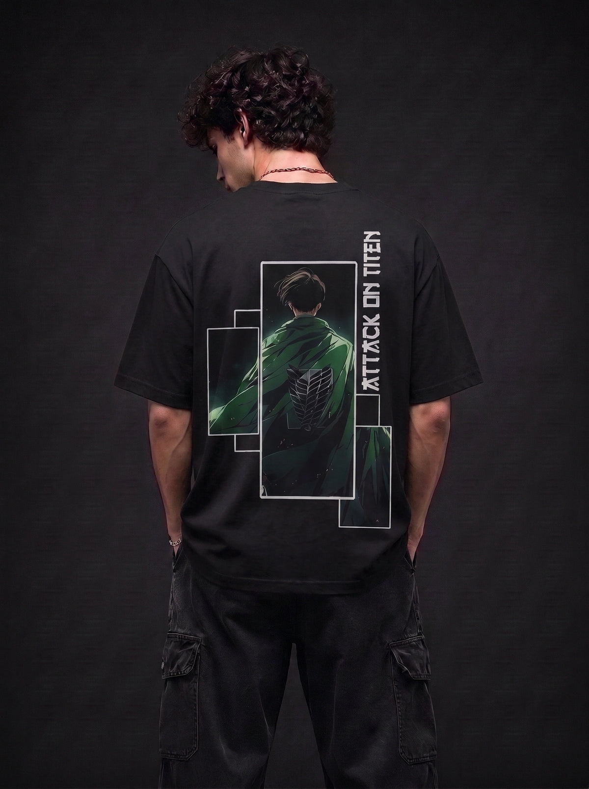 Attack on Titan / Survey Cloak – Oversized Tee